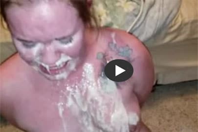 Römische Dusche Porn mit devoter BBW Frau